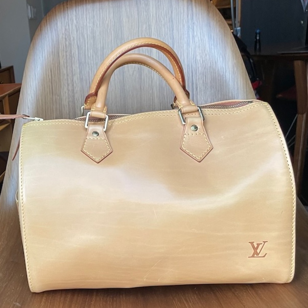 Louis Vuitton bag, Natural Vachetta Leather